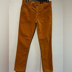AG Adriano Goldschmied Mustard/ Golden Yellow Pants